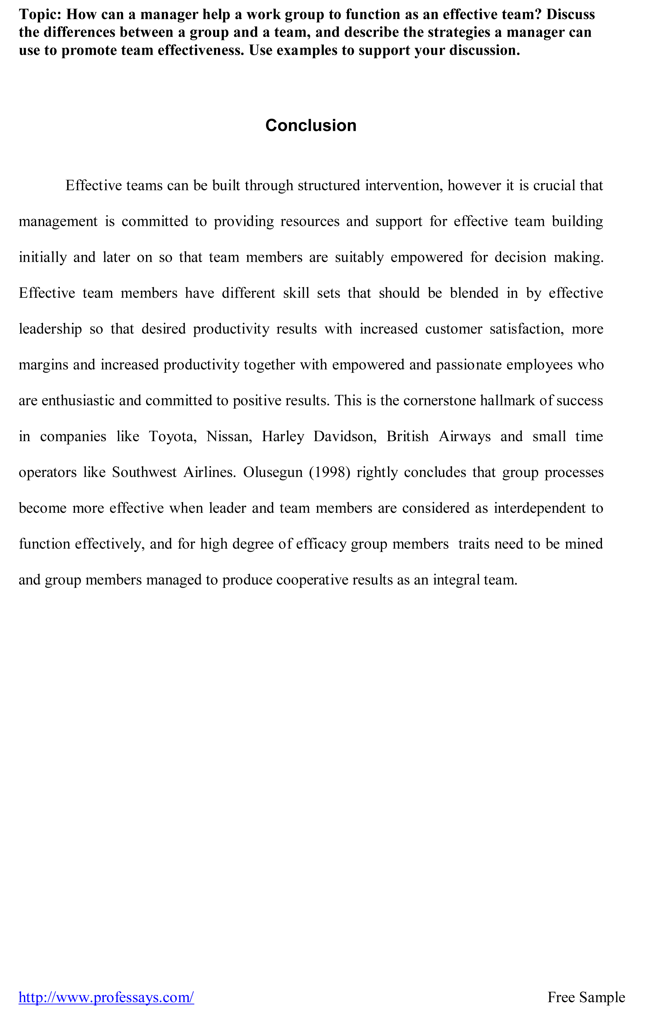 Write Research Paper Conclusion Easy Banana Cake