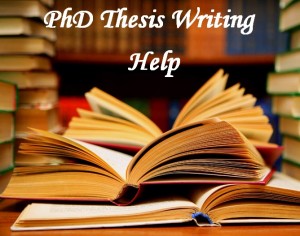 PHD Thesis Writing Help