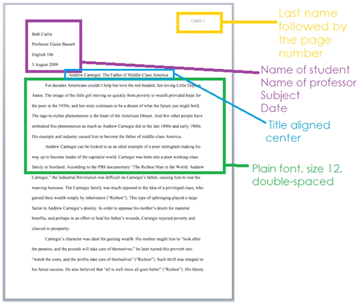 Owl Purdue Mla Purdue Owl Mla Works Cited Page Example The Mla Also 