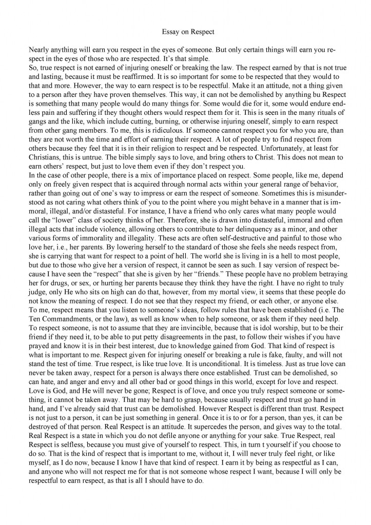 a good essay to read