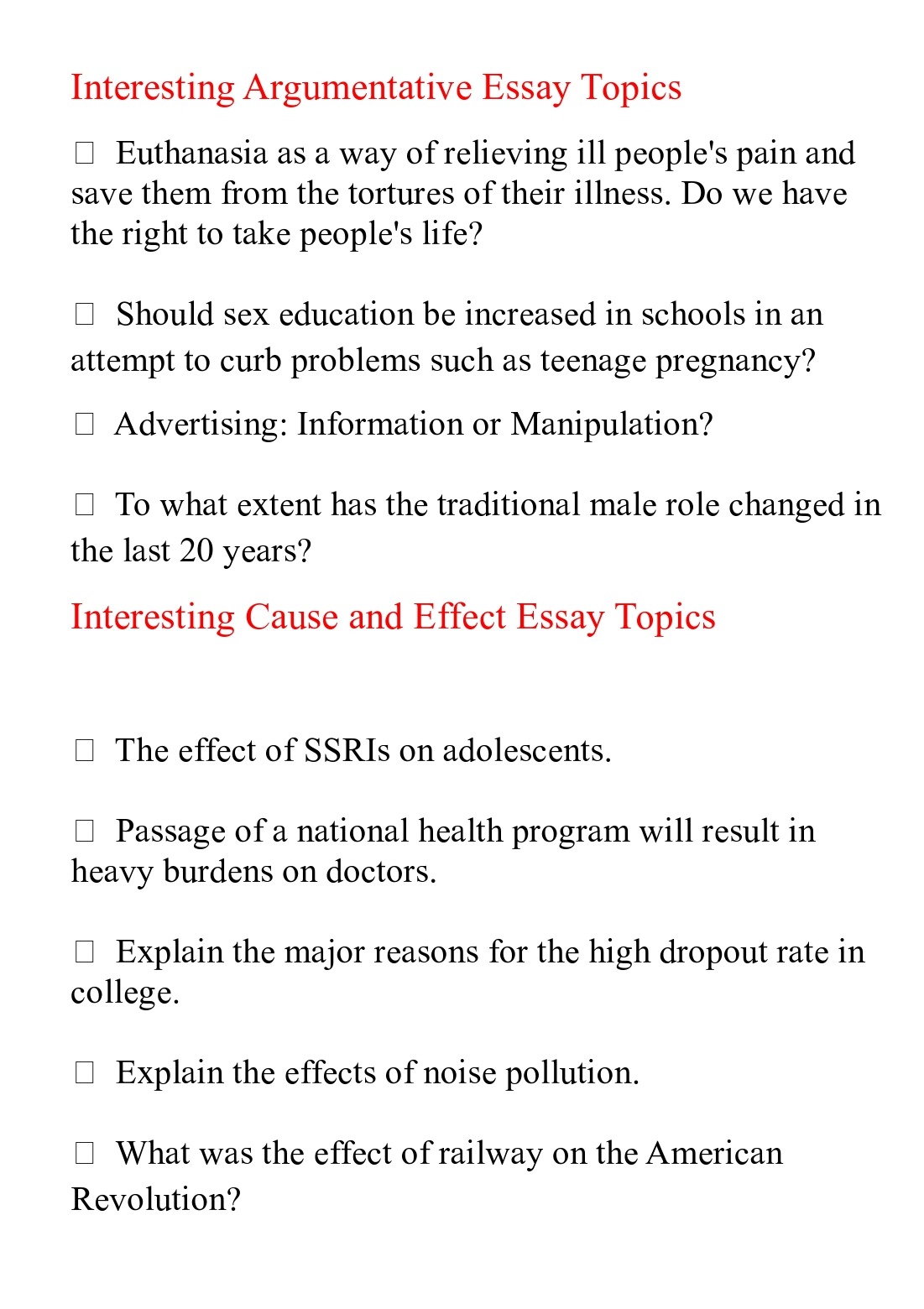 extended essay history topic ideas